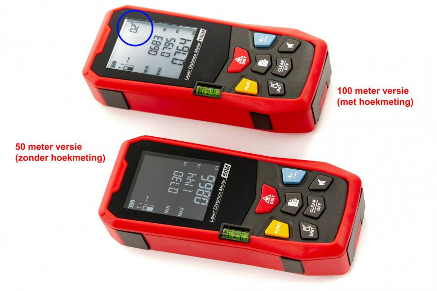 HBM PROFI 100 meter laser afstandsmeter