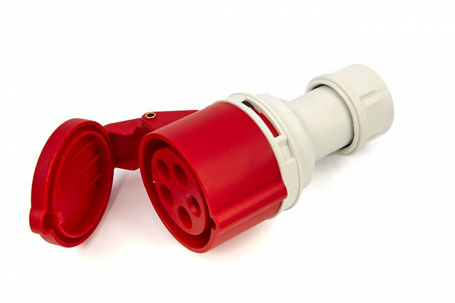 HBM Cee Form Contrastekker 400 Volt 16A, 5 Polig, 6h, IP44