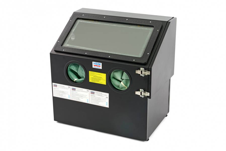 HBM SBC 110 straalcabine ZWART