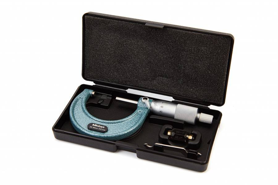 MITUTOYO analoge micrometer 25-50 mm afbeelding