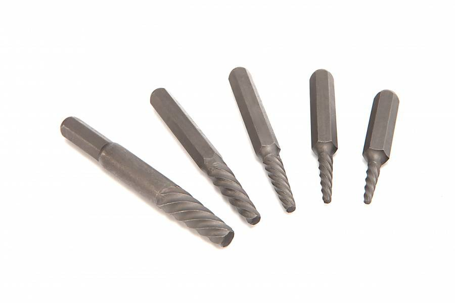 HBM 5-delige dolle bouten remover set voor slagschroevendraaier