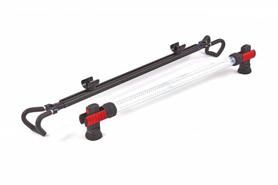 Motorkaplamp 120 LED's oplaadbaar