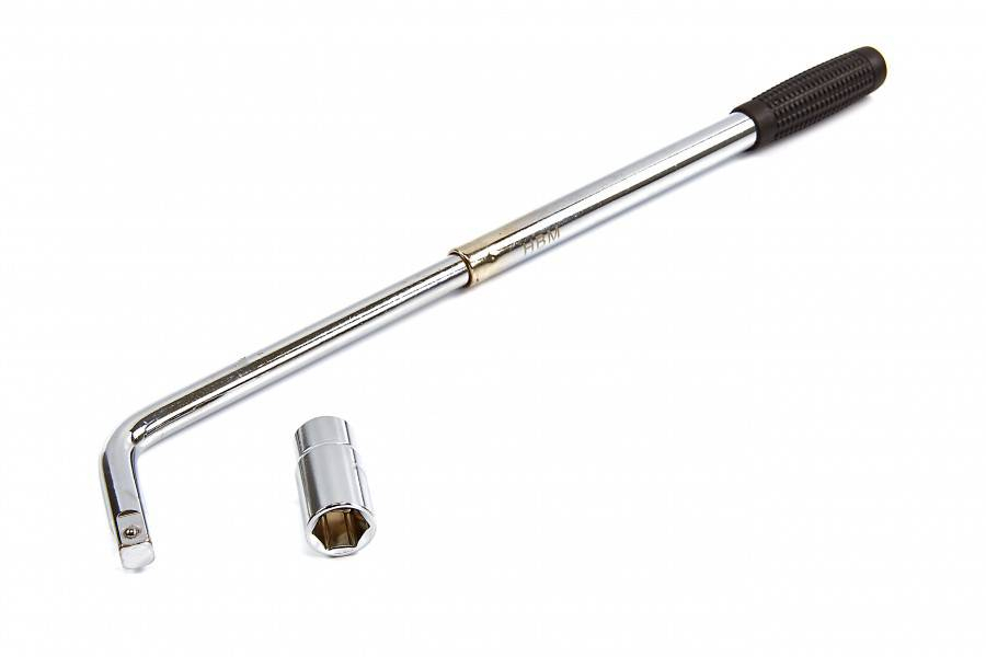 1/2"telescopische wringijzer + doppen 17 en 19mm