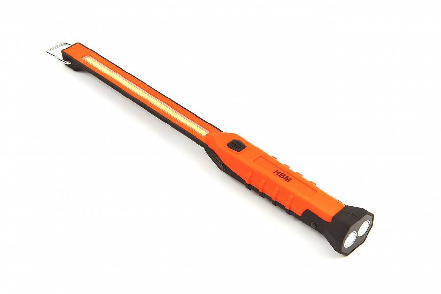 HBM PROFI oplaadbare extra smalle LED zaklamp 300 Lumen