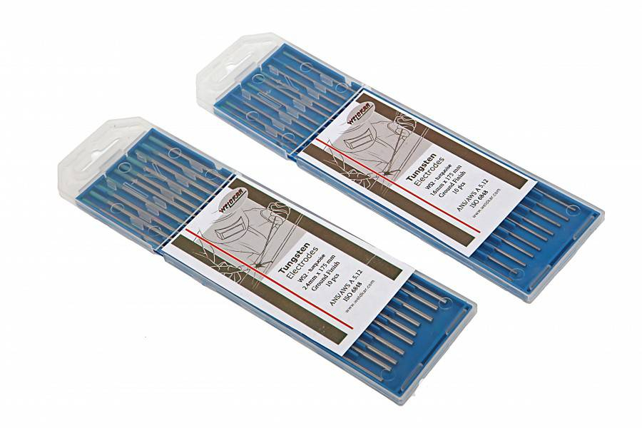 HBM Wolfram elektrode GROEN/TURQUOISE 2,4 mm 10stk