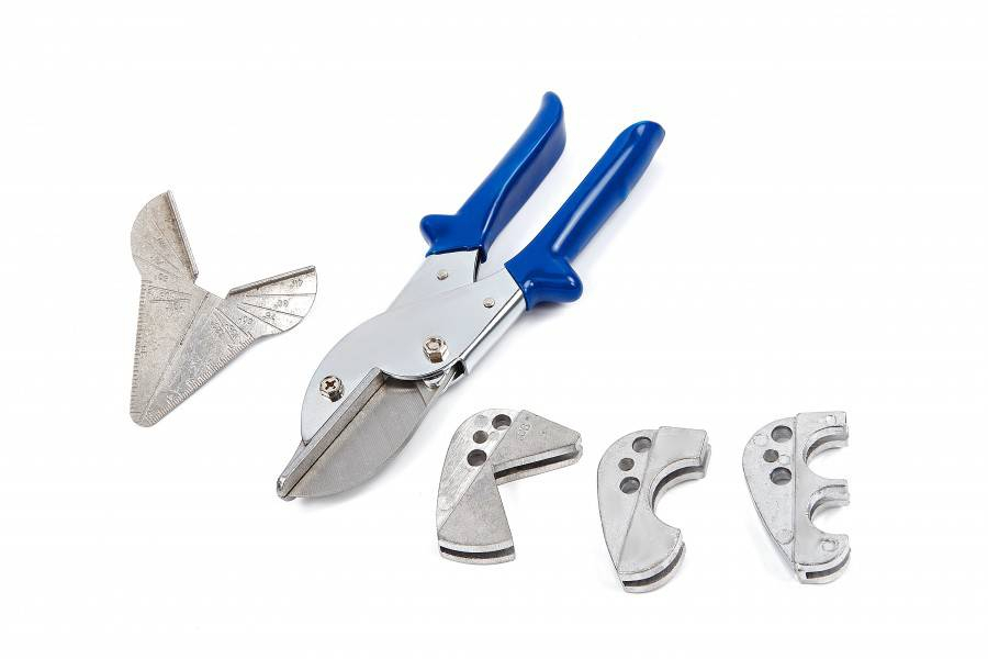 HBM 6-delige multi - kop PVC snijder set en plinttang