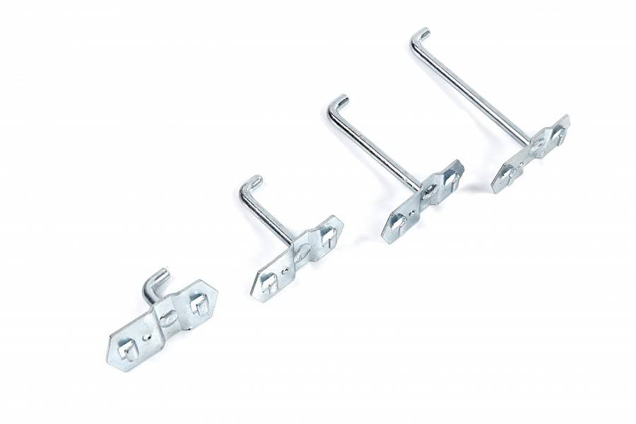 HBM 75 x 6 mm enkele haak voor gereedschapswand