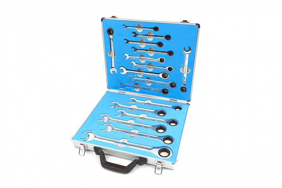 HBM 17-delige PROFI steekringratelsleutels - Default image for the product