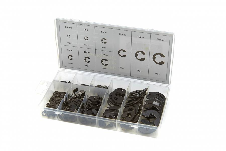 HBM 300-delig E-Clip assortiment