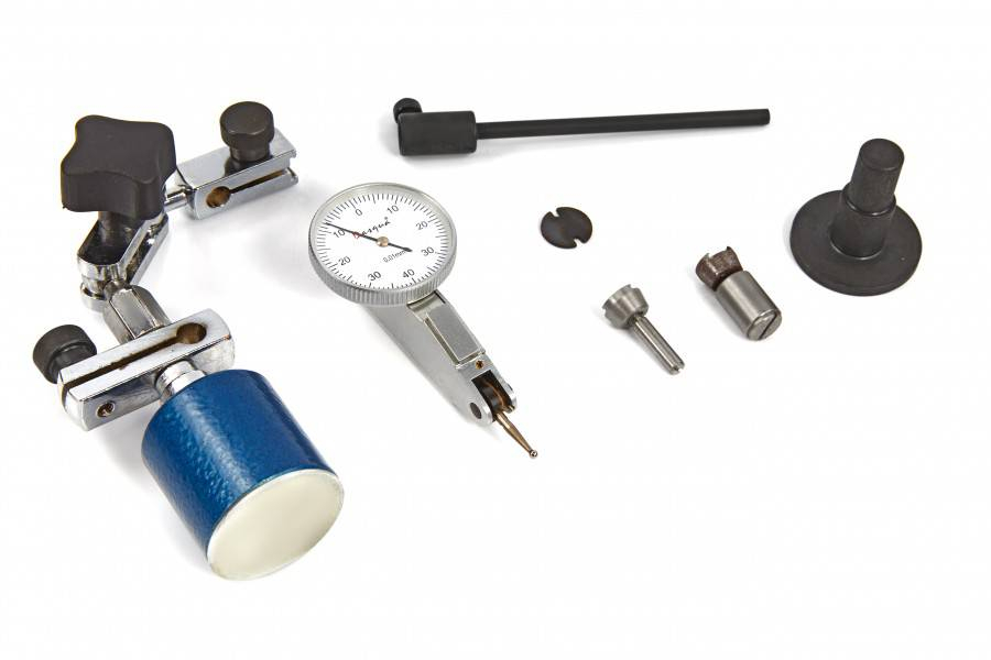 DASQUA PROFI 0,01 mm zwenktaster met magnetisch statief