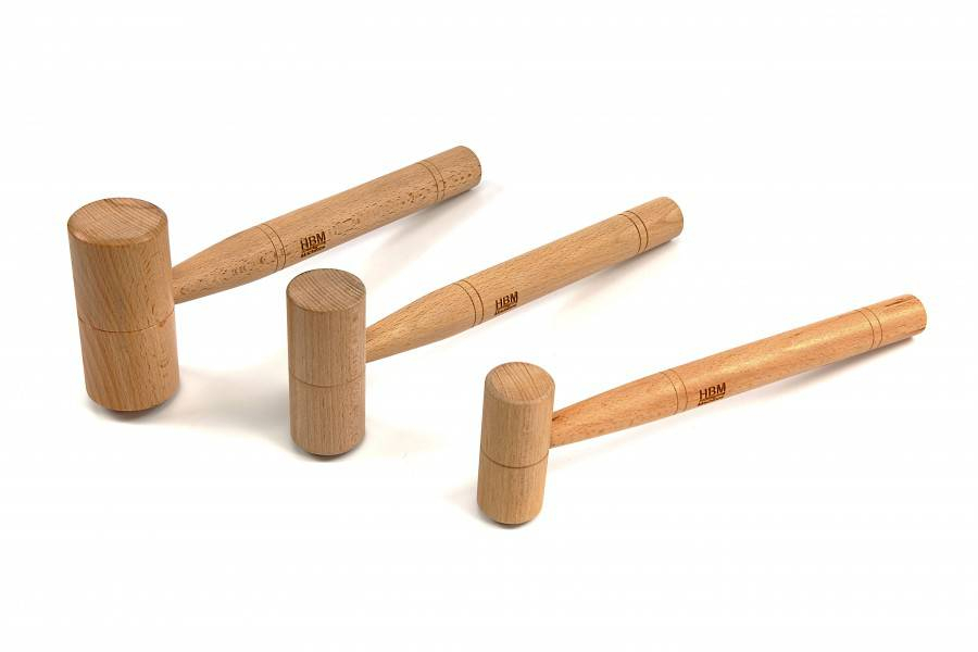 HBM 3-delige houten hamerset