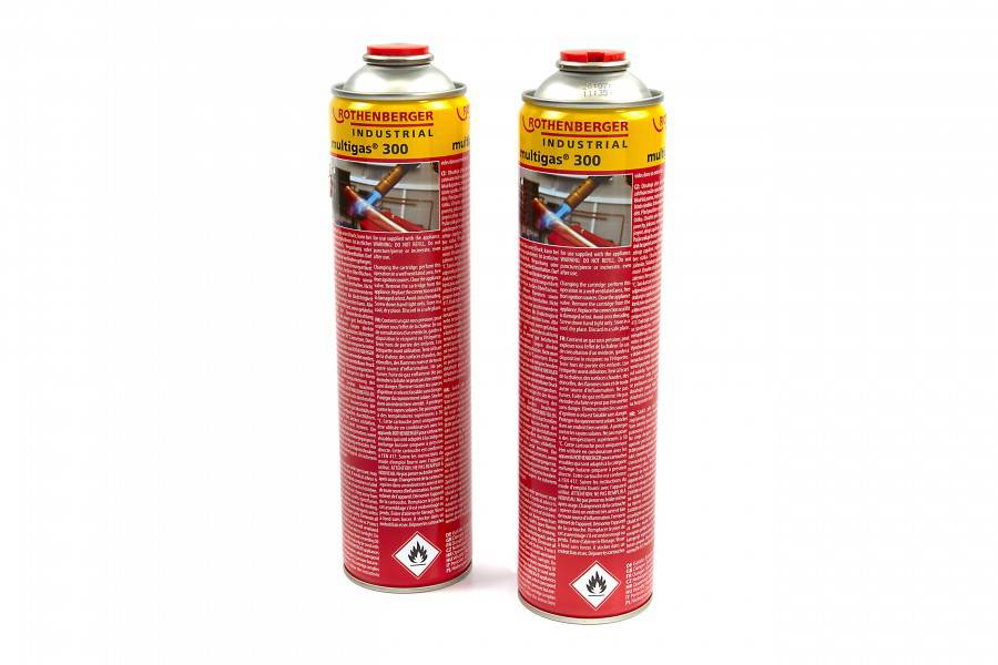 ROTHENBERGER multigascilinder 300, Duopack 600 ml