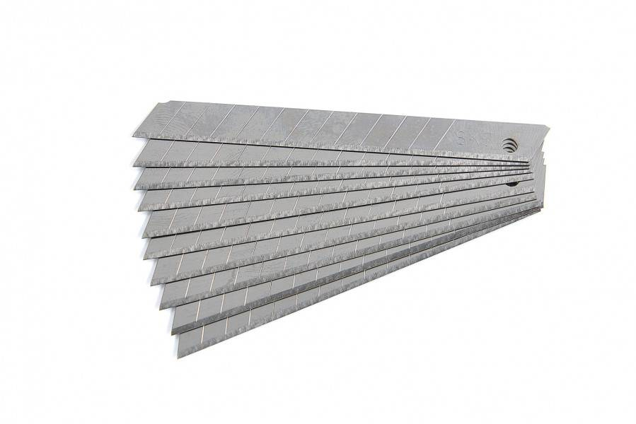 HBM 10-delige set 9 mm reserve afbreekmessen