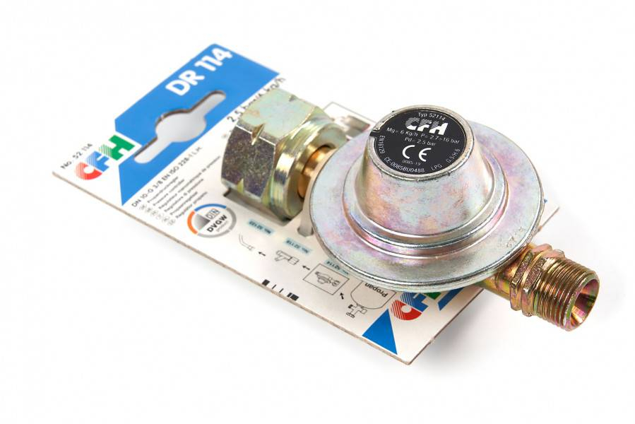 CFH Propaandrukregelaar 2,5 Bar aansluiting R3/8"