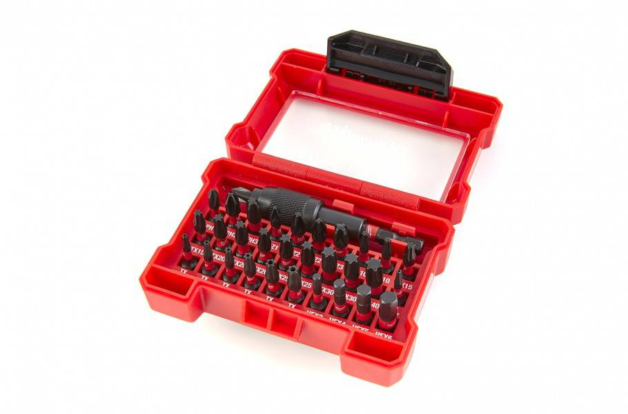 MILWAUKEE Shockwave 32-delige schroefbitset met riemclip - 4932464240