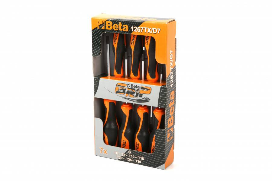 BETA 1267 TX grip 7-delige schroevendraaiersets