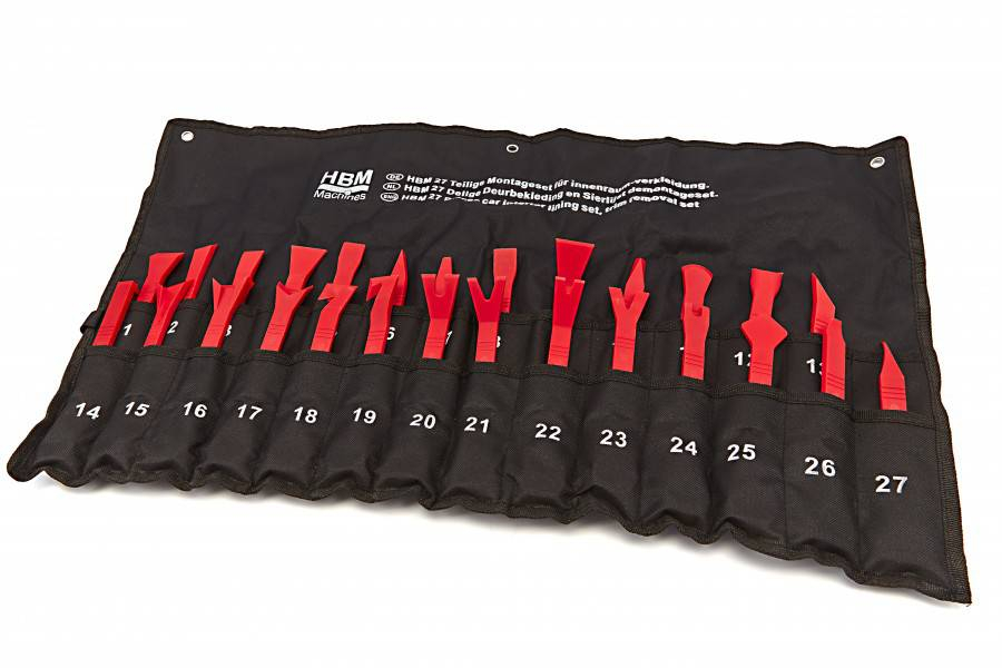 HBM 27-delige deurbekleding en sierlijst demontageset - Default image for the product