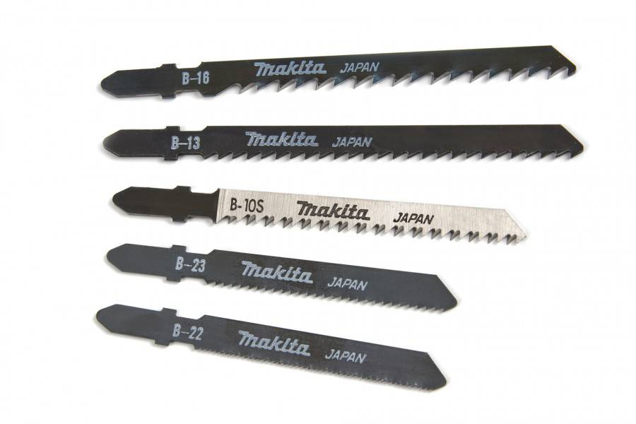 MAkitA 5-delig decoupeerzaagbladen set voor hout, metaal en kunststof