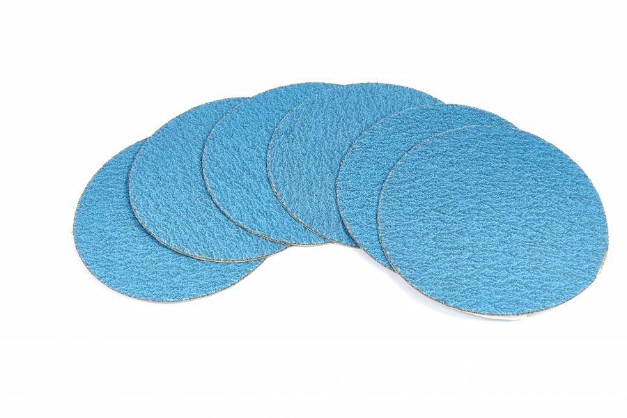 HBM 150 mm K100 schuurschijf BLAUW voor METAAL