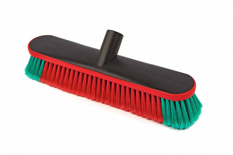 Vikan 40cm ovale autowasborstel met watertoevoer