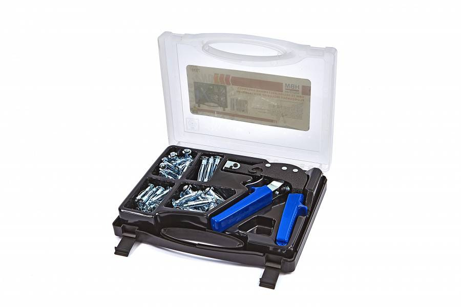 HBM 72-delige hollewand pluggenset, ankerset met montagetang