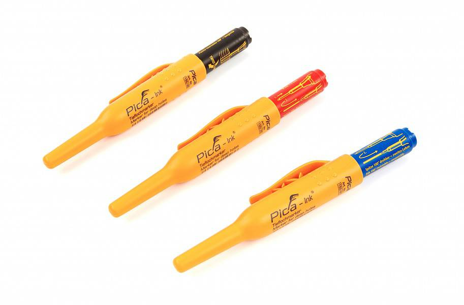 PICA 150/40 markeerstift diepe gaten Basic ROOD - Default image for the product