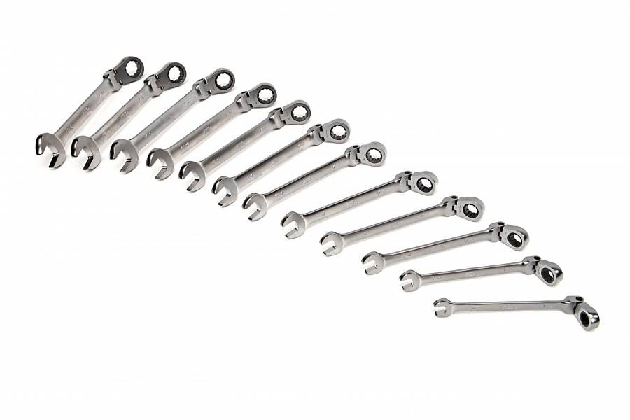 AOK 13 mm PROFI ringratel - steeksleutel met kantelbare kop