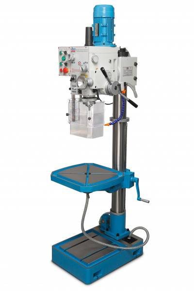 HBM 400V 40 mm tandwiel aangedreven kolomboormachine DeLuxe