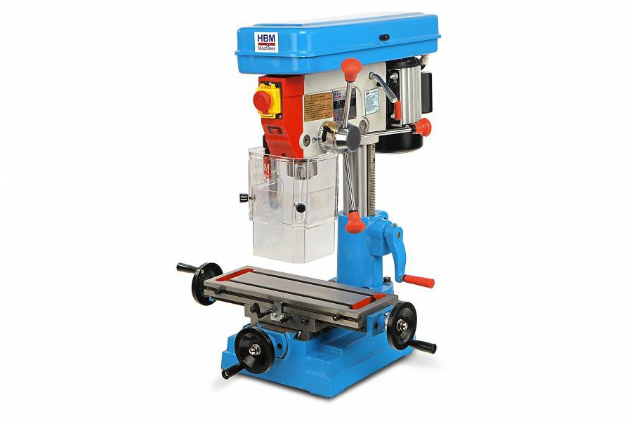 HBM boormachine / freesmachine (+ CE-beschermkap)