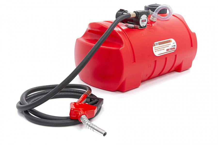 Elektrische dieselpomp / stookoliepomp 100 Liter tank