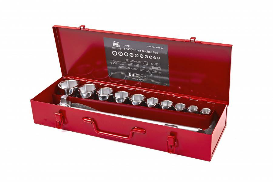 AOK PROFI 14-delige 3/4"doppendoos