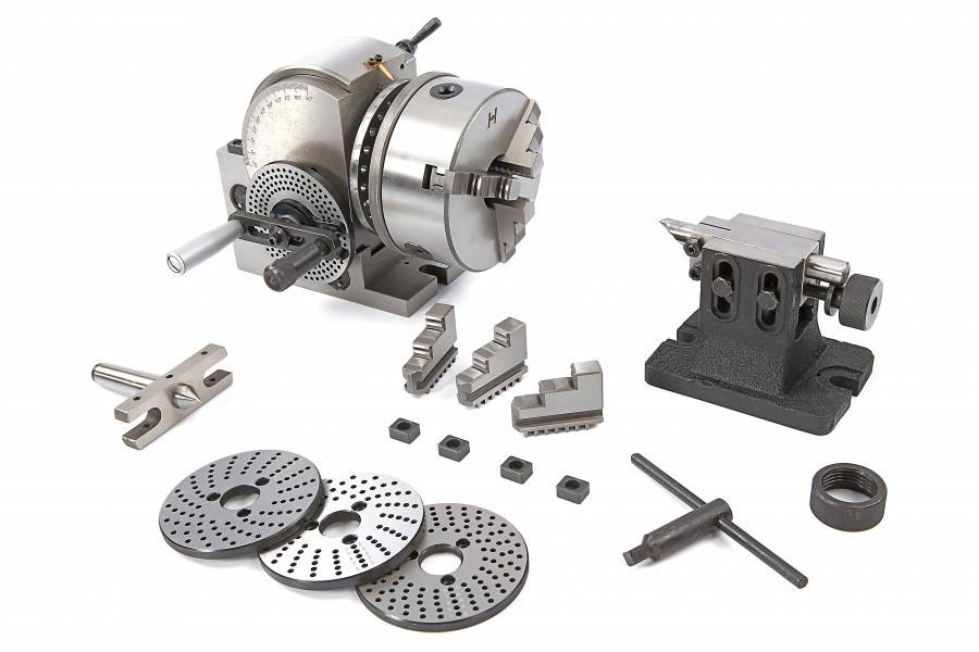 HBM BS-1 verdeelapparaat set met 160 mm 3 klauwplaat