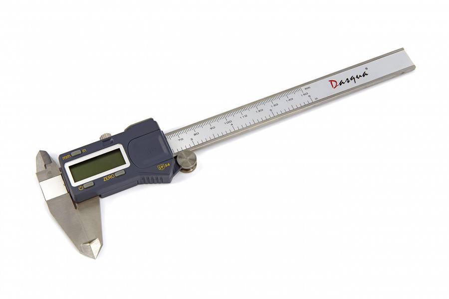 DASQUA IP54 150 mm digitale schuifmaat (waterproof)