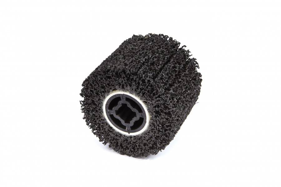 HBM clean schuurcylinder voor satineermachine 100 x 115 mm Grit 40