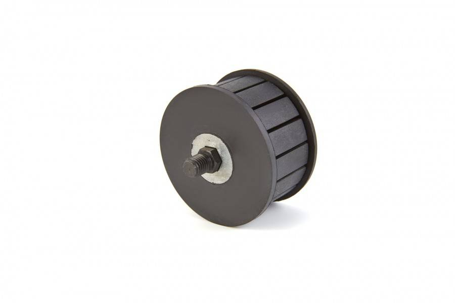 AOK STAALborsteladapter voor Pneu satineer-borstelmachine -multislijper