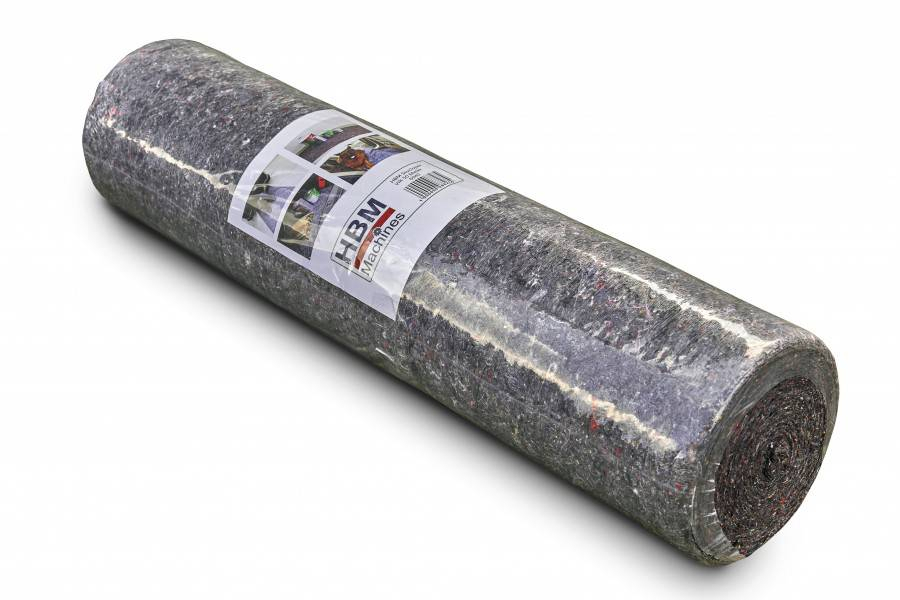 HBM Stucloper vilt, vloerbescherming 25 meter x 1 meter Breed