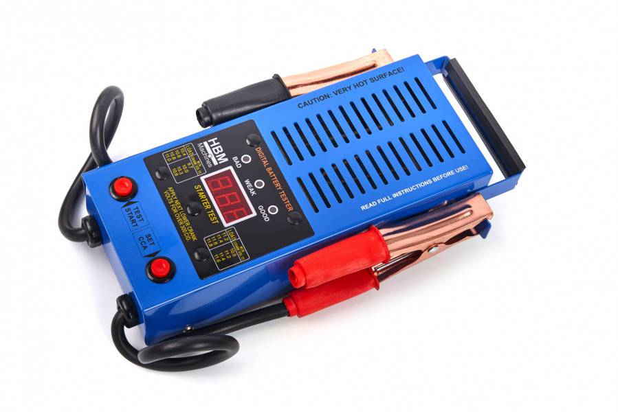 HBM 125 AMP PROFI digitale accutester 12 Volt