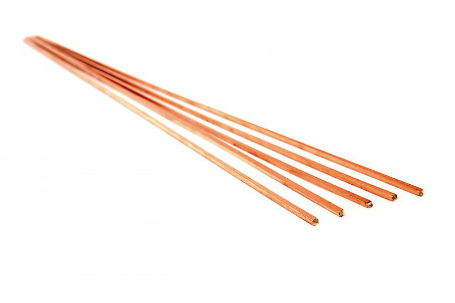 CFH 5 stuks koper - Fosfor - hardsoldeer 333 x 2 mm
