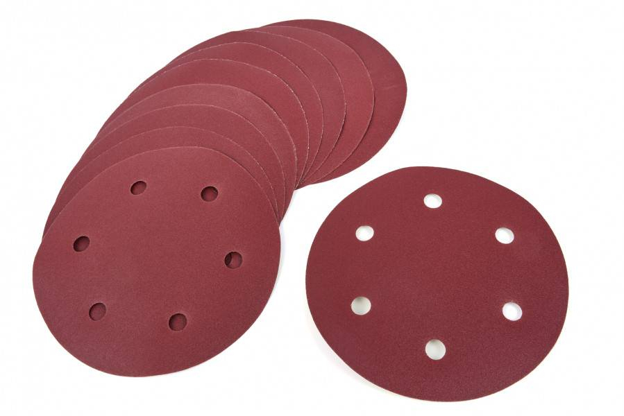 HBM 180 mm 10-delige k100 schuurschijfset voor HBM 180 mm wand- en plafondschuurmachine