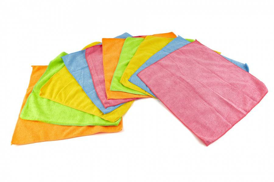 HBM 10-delige microvezel Auto Droogdoek, poets handdoekenset