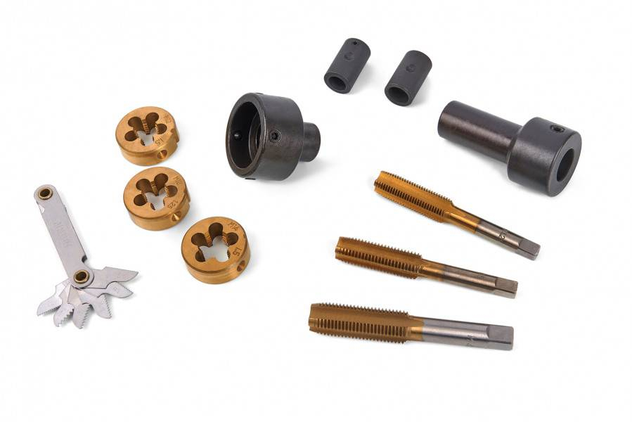 HBM 12-delige wielbout, wielmoer en wielflens schroefdraad reparatieset