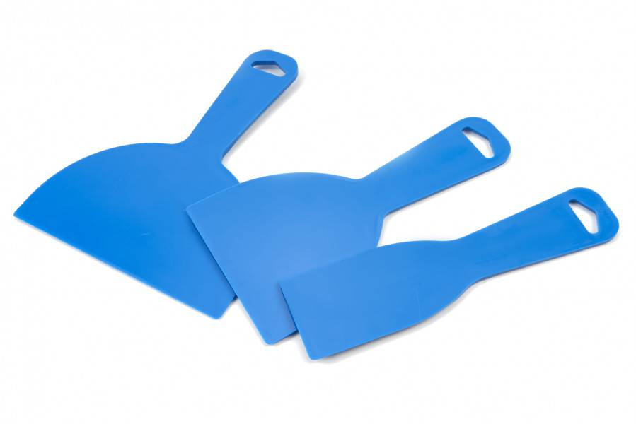 HBM 3-delige plastic schraperset