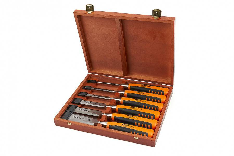 BAHCO 424P-S6-EUR 6-delige steekbeitelset