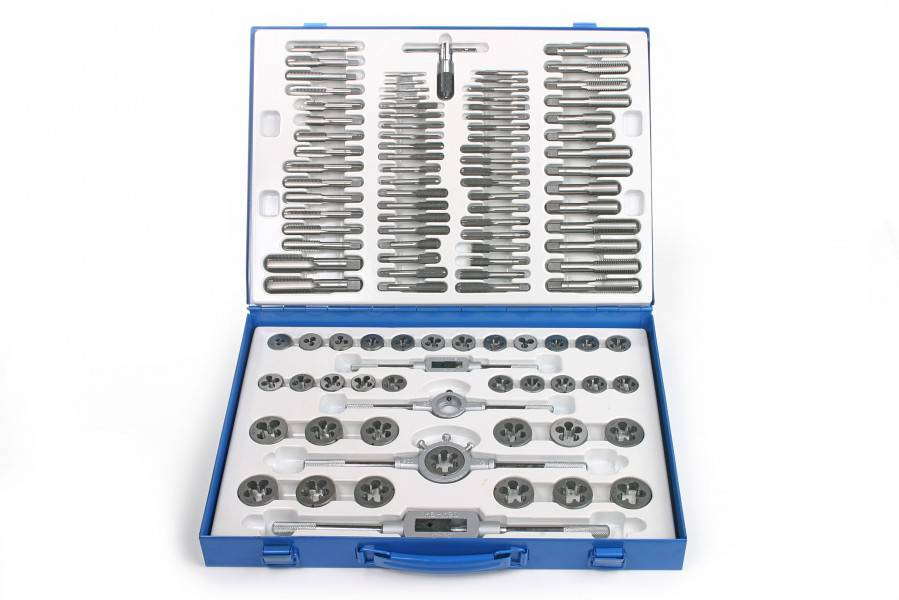HBM 110-delige tap en snijset UNC / UNF 10-117-001