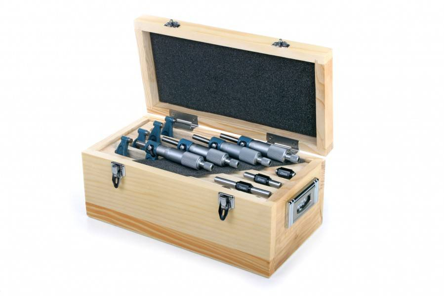 HBM 4-delige analoge buitenmicrometerset 0 - 100 mm - Default image for the product