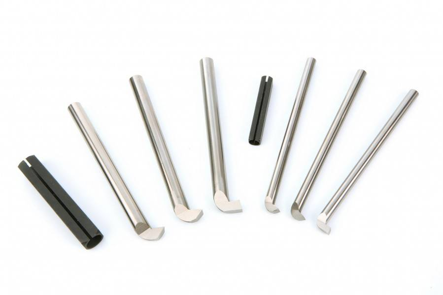 HBM 8 mm 4-delige HSS binnendraaibeitelset met spanhuls - Default image for the product