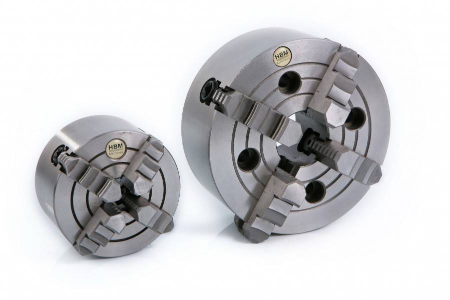 HBM 100 mm onafhankelijke 4 klauwplaat