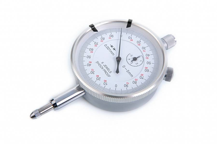 HBM 0,01 mm slag 8 mm analoge meetklok