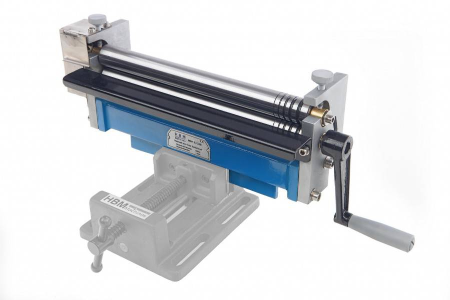 HBM 2,5 x 300 mm plaatwals voor in de bankschroef