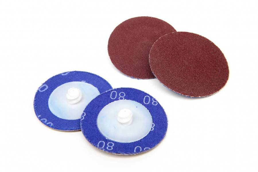 HBM 50 mm K120 schuurschijf met roll on opname